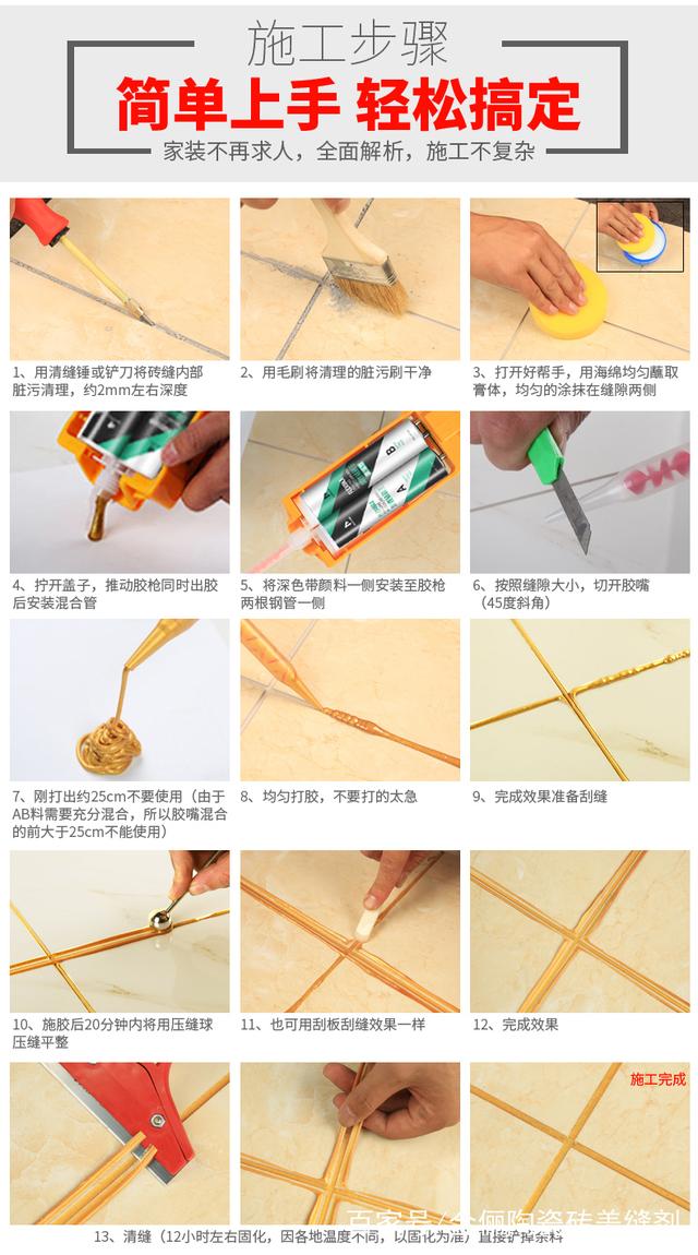 下一個(gè)百億市場(chǎng) 瓷磚美縫劑的快速增長(zhǎng)與裝修設(shè)計(jì)新潮流